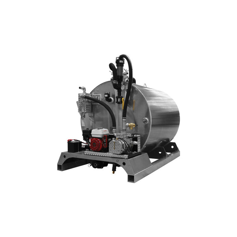 Satellite 550 Gallon Aluminum Slide in Vacuum Tank