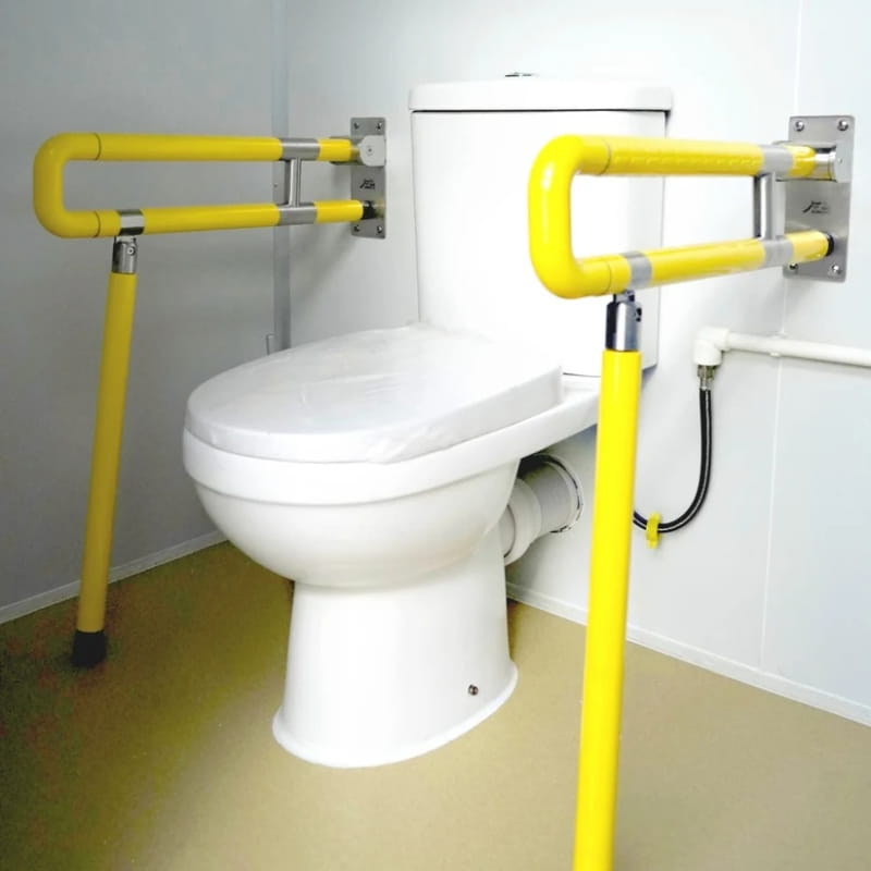 Bastone Handicap-Accessible Portable Restroom with Ramp