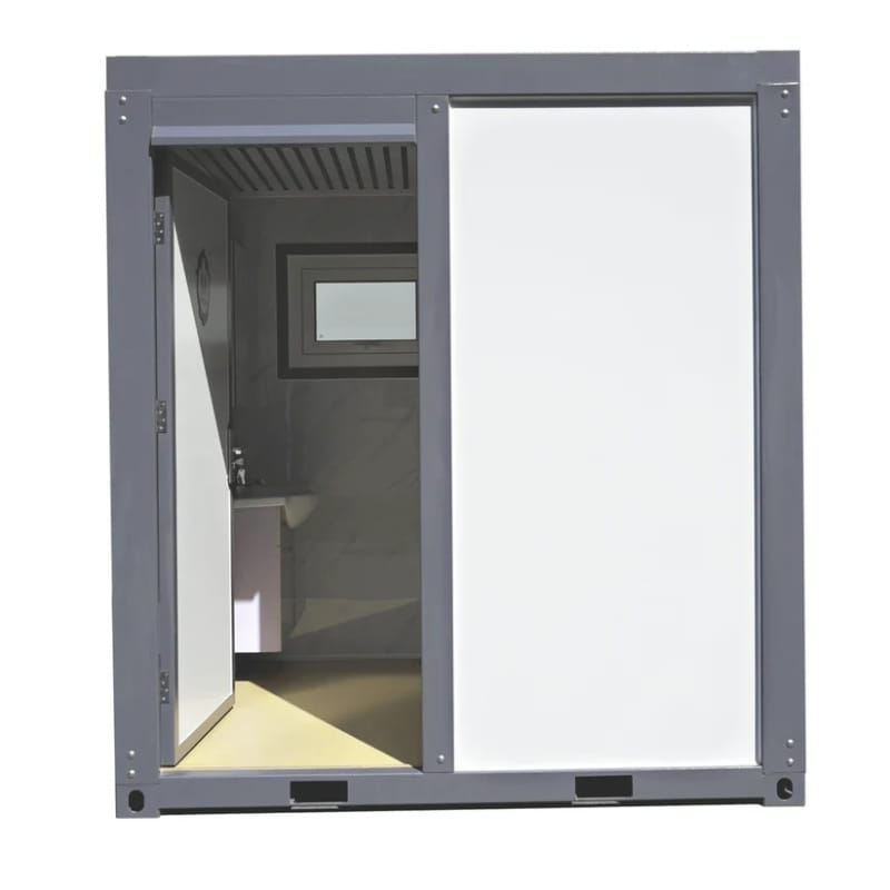 Bastone Portable Restroom with Acrylic Shower - Large