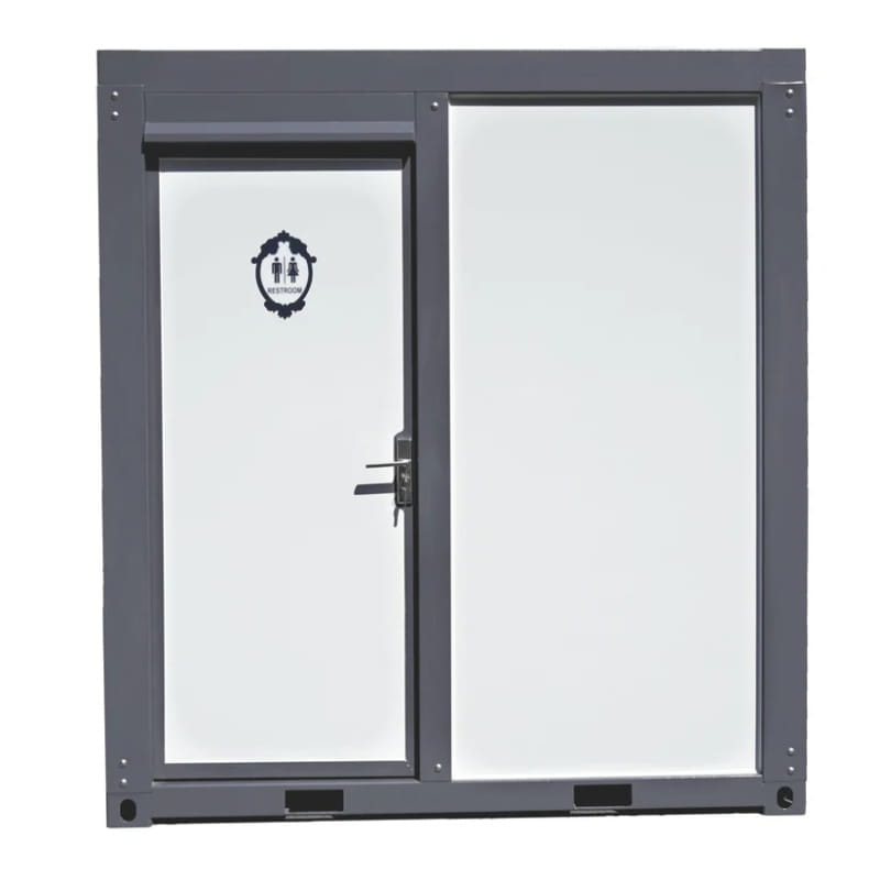 Bastone Portable Restroom with Acrylic Shower - Large