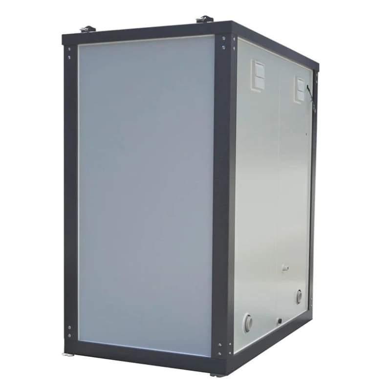 Bastone Portable Restroom with Two Private Stalls