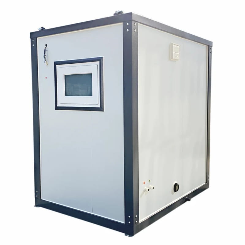 Bastone Portable Restroom with Curtain Style Shower - Small