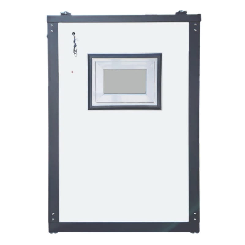 Bastone Portable Restroom with Curtain Style Shower - Small