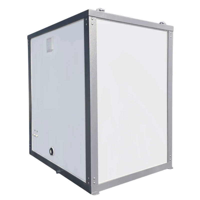Bastone Portable Restroom with Curtain Style Shower - Small