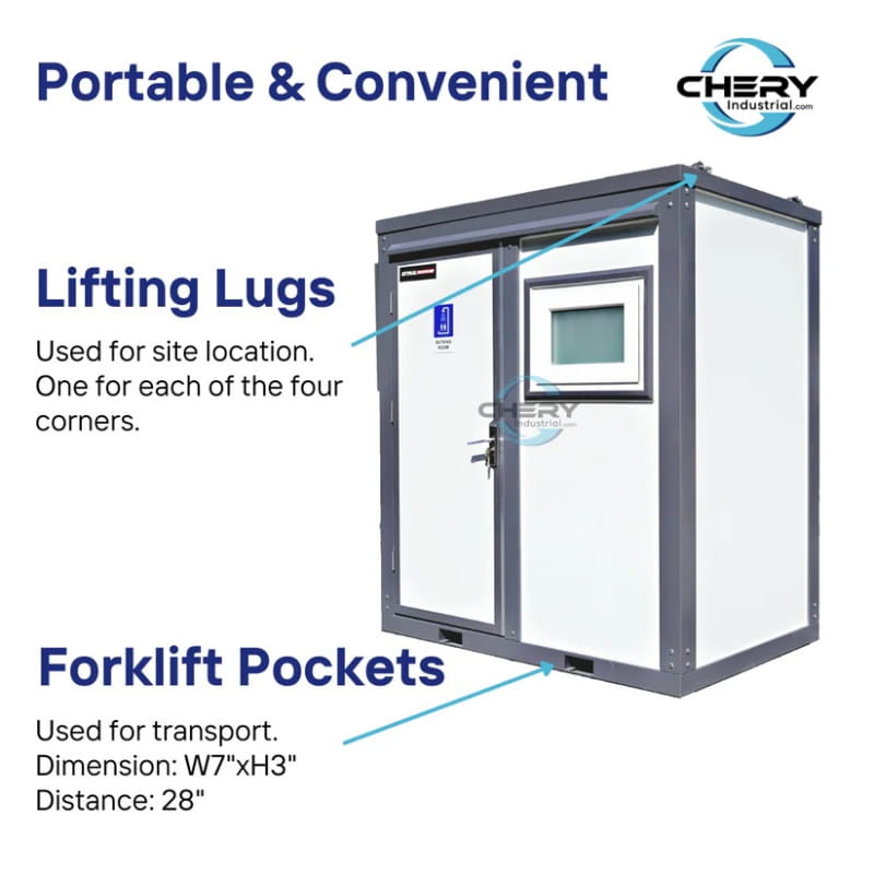 Bastone Portable Shower Room