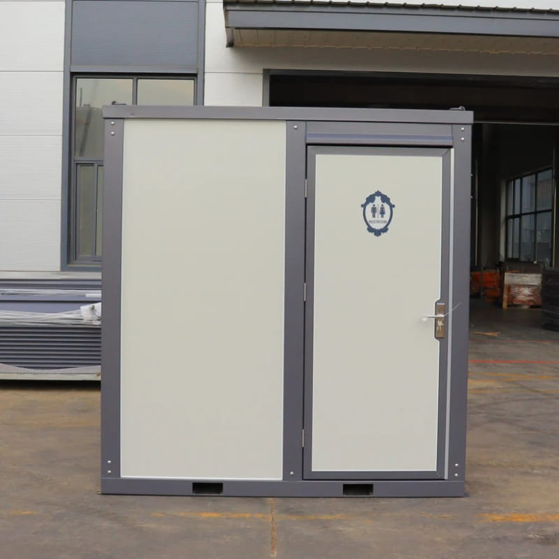 Bastone Portable Restroom with Acrylic Shower - Small