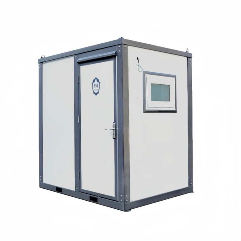 Bastone Portable Restroom with Acrylic Shower - Small