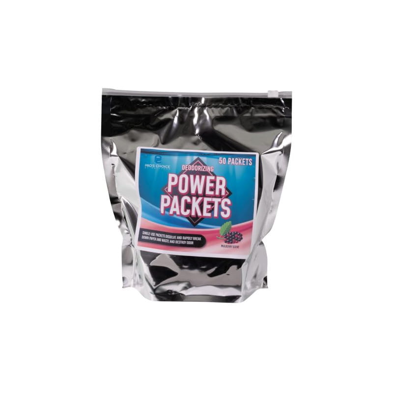 PolyJohn Mulberry Deodorizing Power Packets