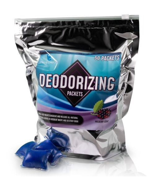 PolyJohn Deodorizing Packets