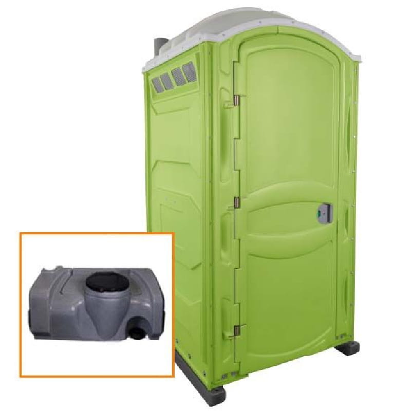 PolyJohn PJP4 All Plastic Front Portable Restroom